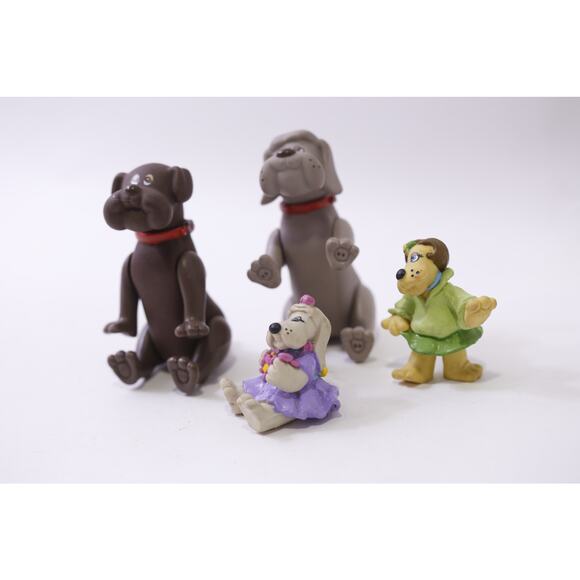 Pound Puppies, Poseable, PVC Figurine, Lot, Tonka, Vintage Toy, ~ 251107-WH 1395 - Picture 4 of 4